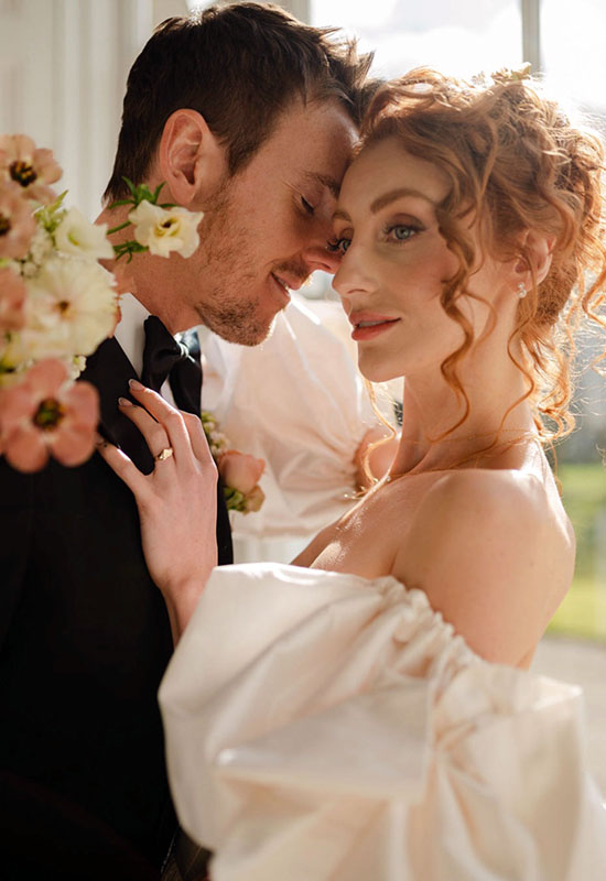 Wedding day styling